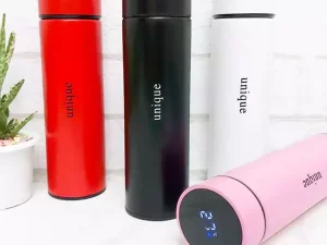 فلاسک یونیک مدل هوشمند درجه دار کد 0k گنجایش 0.5 لیتر