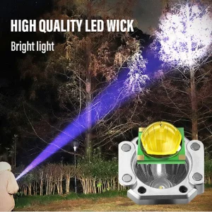 چراغ قوه چند کاره با پاور بانک LED 3W TORCH(دقت کنید با پاور بانک)