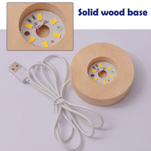 چراغ خواب گوی کریستالی 3D قطر 8 طرح کهکشان