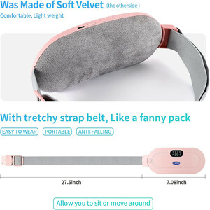 کمربند ماساژور و حرارتی تسکین درد قاعدگی بانوان اصل