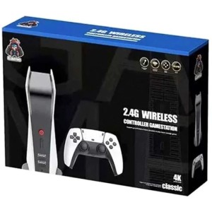 کنسول بازی کلاسیک 4K مدل PS5 با دسته بازی بی سیم