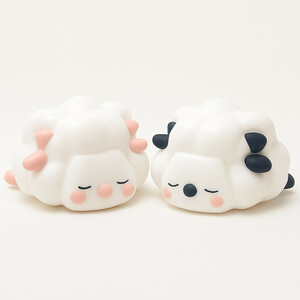 چراغ خواب اتاق کودک مدل سیلیکونی طرح گوسفند