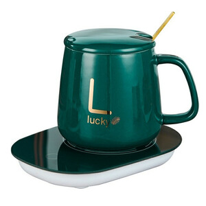 ماگ حرارتی لاکی مدل هیتردار به همراه صفحه گرم کن