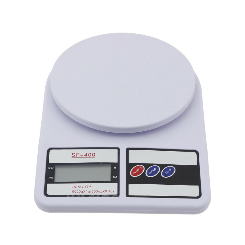 ترازو دیجیتال آشپزخانه مدل SF-400 ظرفیت 10 کیلوگرم (اصل) همراه باطری