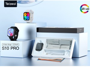 خرید ساعت هوشمند Telzeal S10 Pro | طراحی شیک و امکانات حرفه‌ای