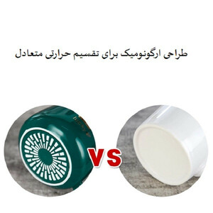 ماگ حرارتی لاکی مدل هیتردار به همراه صفحه گرم کن