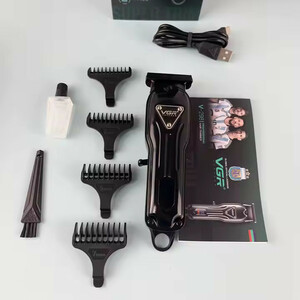 ماشین اصلاح موی سر و صورت شارژی وی جی ار مدل v-298