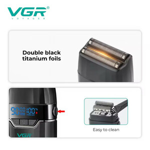 ماشین اصلاح موی سر و صورت شارژی وی جی ار مدل V-308