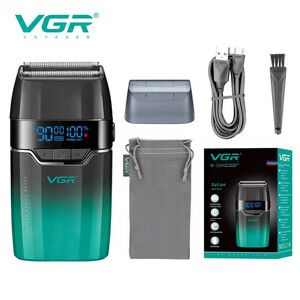 ماشین اصلاح موی سر و صورت شارژی وی جی ار مدل V-308