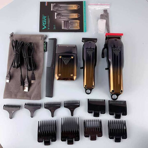 ماشین اصلاح موی سر و صورت برقی وی جی ار مدل V-644