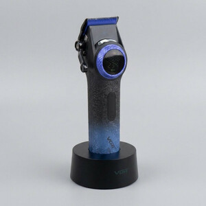 ماشین اصلاح موی سر و صورت شارژی وی جی ار مدل  V-001 آبی  نسخه Blue Edition
