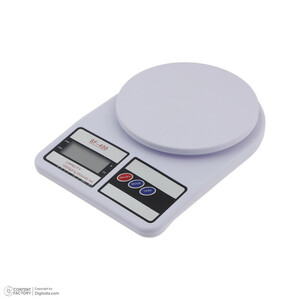 ترازو دیجیتال آشپزخانه مدل SF-400 ظرفیت 10 کیلوگرم (اصل) همراه باطری