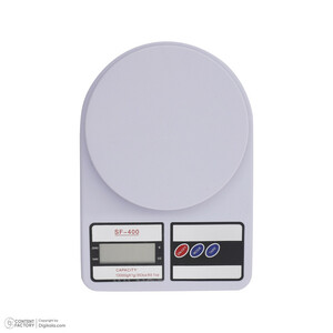 ترازو دیجیتال آشپزخانه مدل SF-400 ظرفیت 10 کیلوگرم (اصل) همراه باطری