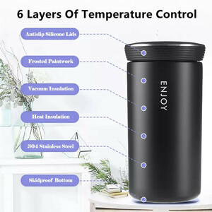 ماگ سفری مدل Enjoy گنجایش 0.35 لیتر 350