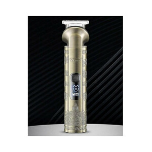 ست ماشین اصلاح موی صورت و بدن وی جی آر مدل V-110 با تیغه استیل ضد زنگ، قابلیت اصلاح صفر، 10 عدد شانه متنوع، نمایشگر باتری، شارژ سریع، ضد آب و استفاده 180 دقیقه پس از شارژ