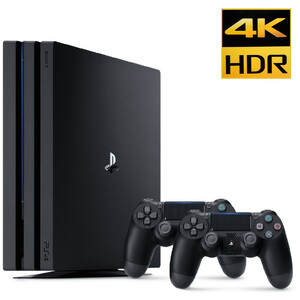 کنسول بازی سونی مدل Playstation 4 Pro 2018 کد CUH-7216B Region 2 ظرفیت 1 ترابایت در حد آکبند دو دسته