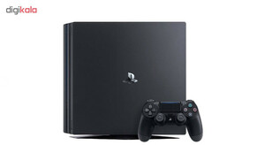 کنسول بازی سونی مدل Playstation 4 Pro 2018 کد CUH-7216B Region 2 ظرفیت 1 ترابایت در حد آکبند دو دسته