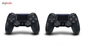 کنسول بازی سونی مدل Playstation 4 Pro 2018 کد CUH-7216B Region 2 ظرفیت 1 ترابایت در حد آکبند دو دسته