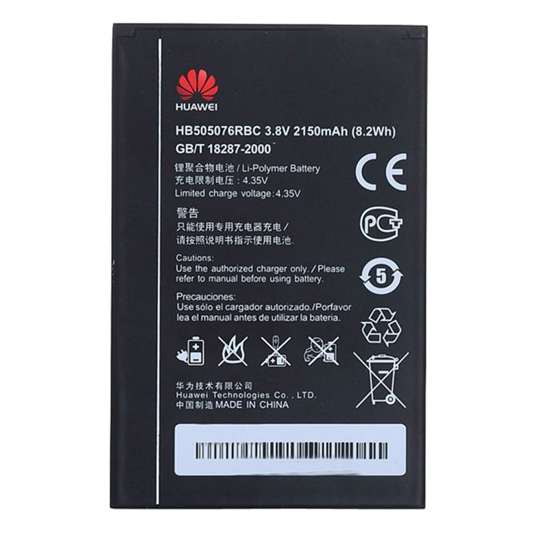 باتری موبایل مدل HB505076RBC با ظرفیت 2150mAh مناسب برای گوشی موبایل هوآوی Ascend G610