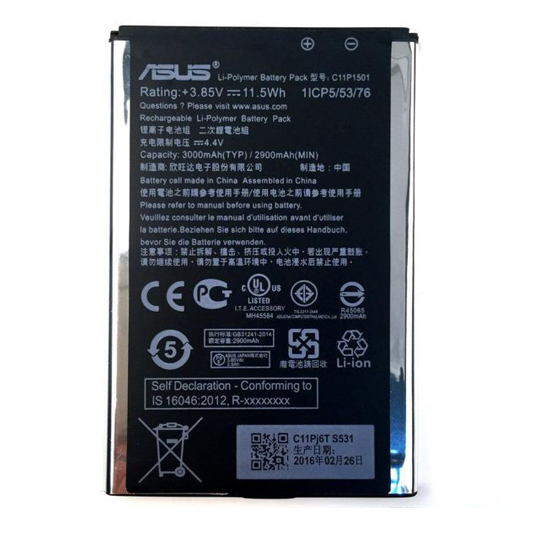 باتری موبایل مدل C11P1501 مناسب برای گوشی Zenfone 2 Laser و Zenfone Selfie