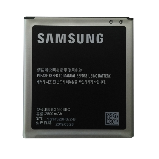 باتری موبایل مدل EB-BG530BBC ظرفیت 2600 میلی آمپر ساعت مناسب برای گوشی موبایل سامسونگ J5 2015 /Grand Prime Plus/J3