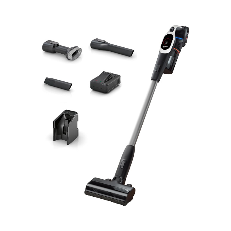 جارو شارژی بوش سری 9 مدل  BCS931GB رنگ سفید اصل آلمان (Bosch Unlimited 9)