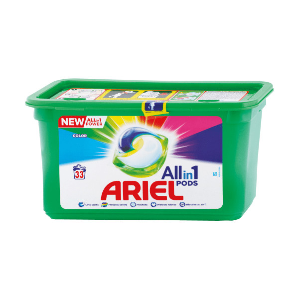 قرص ماشین لباسشویی آریل ARIEL ترکیه بسته 33 عددی