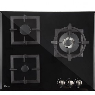 اجاق گاز صفحه‌ ای بیمکث مدل MG004 شیشه ای