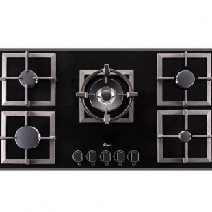 اجاق گاز صفحه‌ ای شیشه‌ ای بیمکث مدل MG0017