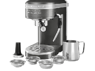 اسپرسو ساز کیچن اید رنگ سیلور مدل KitchenAid 5KES6503EMS