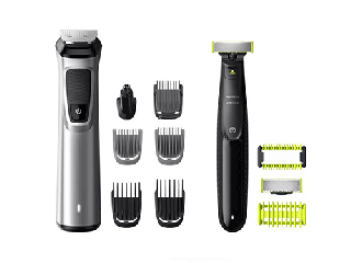 ست ماشین اصلاح موی صورت و بدن فیلیپس مدل MG9710_93 به همراه ماشین اصلاح وان بلید