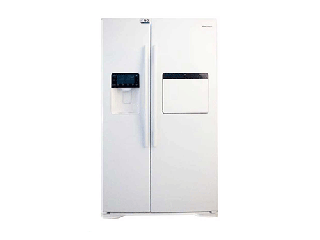 یخچال فریزر ساید بای ساید الکترواستیل مدل رویال کد ES51 سفید چرم