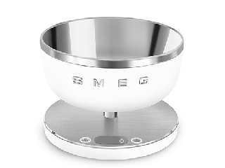 ترازو دیجیتال آشپزخانه اسمگ رنگ سفید مات مدل KSC01