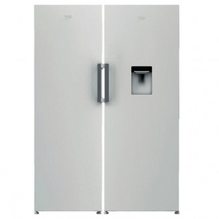 یخچال و فریزر دو قلو بکو مدل RSSE415M23DW-RFNE320L23W