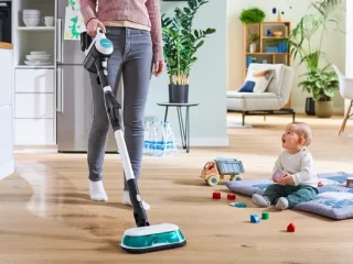 جاروشارژی و زمین شوی بوش مدل BCS71HYG1