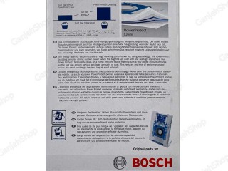 کیسه جاروبرقی مدل G ALL مناسب جاروبرقی بوش و زیمنس