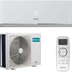 کولر گازی اسپلیت دیواری 12000 اینورتر هایسنس مدل QAS-12UW