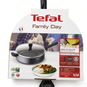 تابه درب‌دار تفال مدل Family Day سایز ۲۸ سانتی‌متر کد B5660653