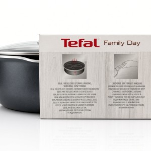 تابه درب‌دار تفال مدل Family Day سایز ۲۸ سانتی‌متر کد B5660653