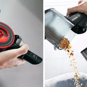 جاروشارژی بوش مدل  جارو شارژی بوش سری 7 مدل BCS712XXL دو باتری اصل آلمان (Bosch Unlimited 7)