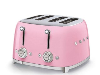 توستر 4 اسلایس صورتی اسمگ TSF03