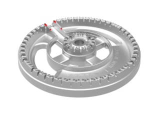 سرشعله اجاق گاز بوش با کد فنی ۱۲۰۱۲۳۹۴