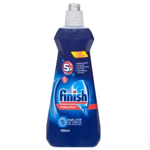 جلا دهنده ظروف فینیش مدل 5X حجم 400 میلی‌لیتر