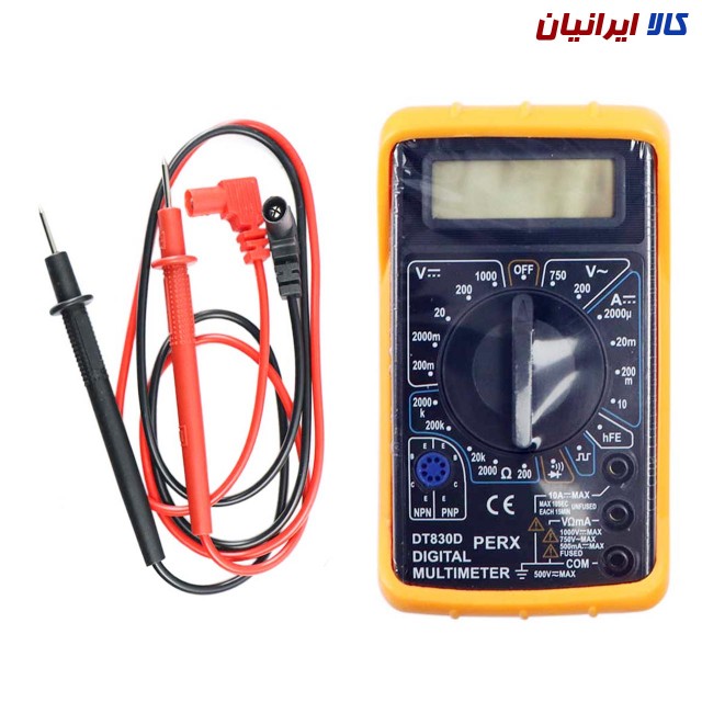 مولتی متر دیجیتالی مدل DT830D