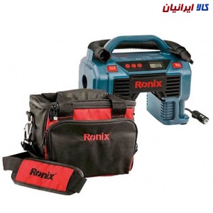 مینی کمپرسور سه کاره فندکی رونیکس با کیف مدل RH-4260B