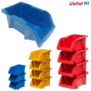 پالت پلاستیکی پیچ و مهره 12*16*24 سانتیمتر