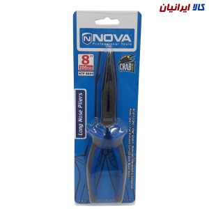 انبر دم باریک 8 اینچ  NOVA کد NPT8009