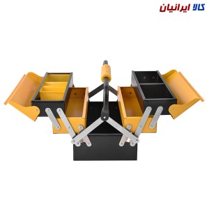جعبه ابزار فلزی 30 سانت سه طبقه کد 303