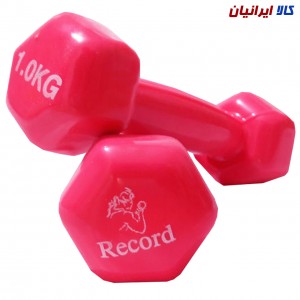 دمبل ايروبيک روکشدار 1 کيلوگرمي - دو عددي