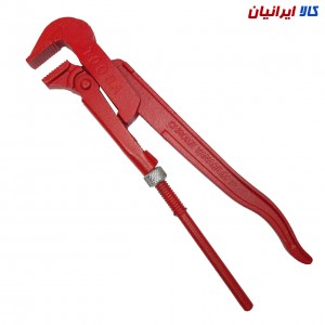 آچار لوله گیر دو دسته طوبی با سایز ۱ اینچ